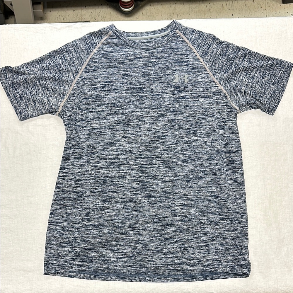 Under Armour Men's Blue Heather Shirt